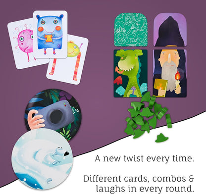 Math Card Games Bundle for Kids 6+ & 8+ | 3 Games Included | Fun & Education | Help to Build Math, Focus and Logic | Recommended by Teachers | 2-6 Players | 10 min Playtime (Math Card Bundle)