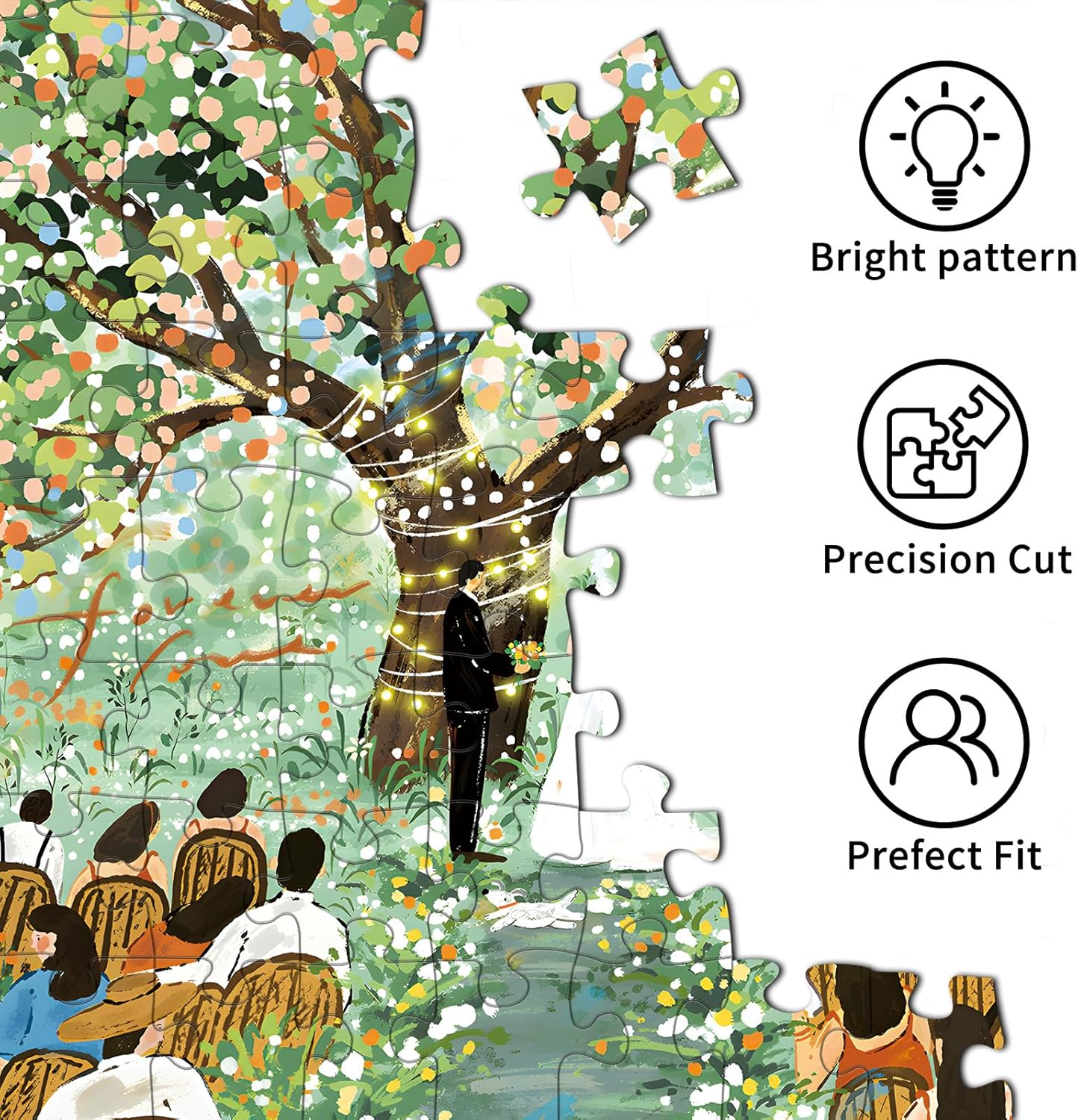 Puzzles for Adults 1000 Pieces,Seaview Campground Jigsaw Puzzle with 1:1 HD Poster, Perfect Interlocking No Dust, Stress Relief Ideal Gift for Family Games
