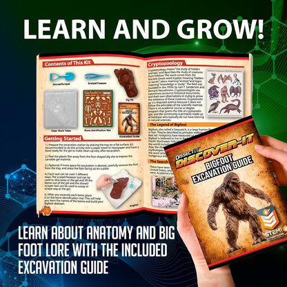 Dissect-It Discover-It Dinosaur Dig Kit, Dissecting Gel Kids Science Kit Project to Learn Anatomy, STEM Toys for Ages 6 and Above