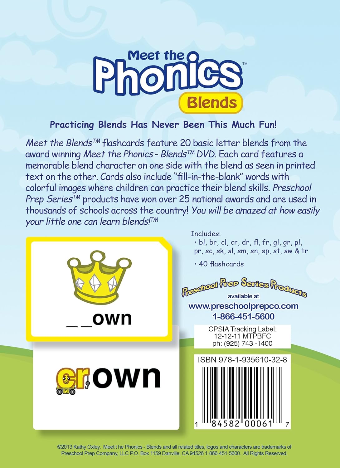 Meet The Phonics Blends - Flashcards
