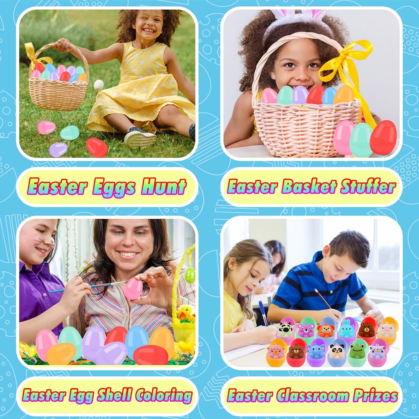 ChildFun 24 PCS Party Favors for Kids,3D Animal Pop Toys,Goodie Bags Stuffers for Kids,Pinata Stuffers Carnival Prizes,Fidget Toys Bulk,Prize for Classroom,Suction Toys for Toddlers