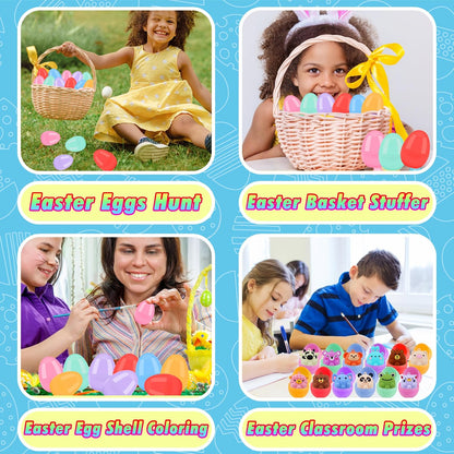 ChildFun 24 PCS Party Favors for Kids,3D Animal Pop Toys,Goodie Bags Stuffers for Kids,Pinata Stuffers Carnival Prizes,Fidget Toys Bulk,Prize for Classroom,Suction Toys for Toddlers