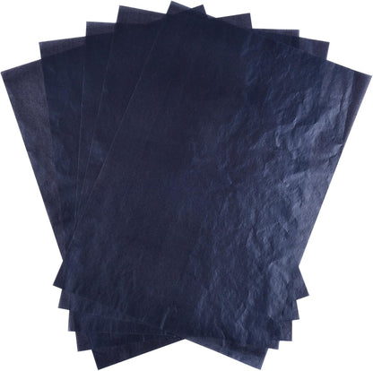 Outus 30 Pack Carbon Papers for Tracing, Graphite Carbon Copy Tracing Paper for Canvas Wood (30 Pack, 8.5 x 11 Inches)