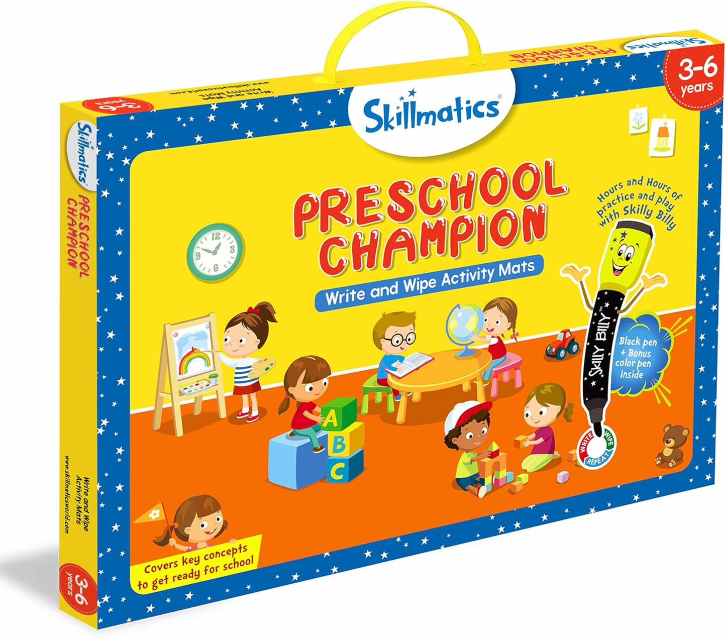 Skillmatics I Can Write PAW Patrol - Reusable Preschool Learning Activities, Educational Toy and Game, Back to School Supplies, Gifts for Students, Kids, Toddlers Ages 3, 4, 5, 6