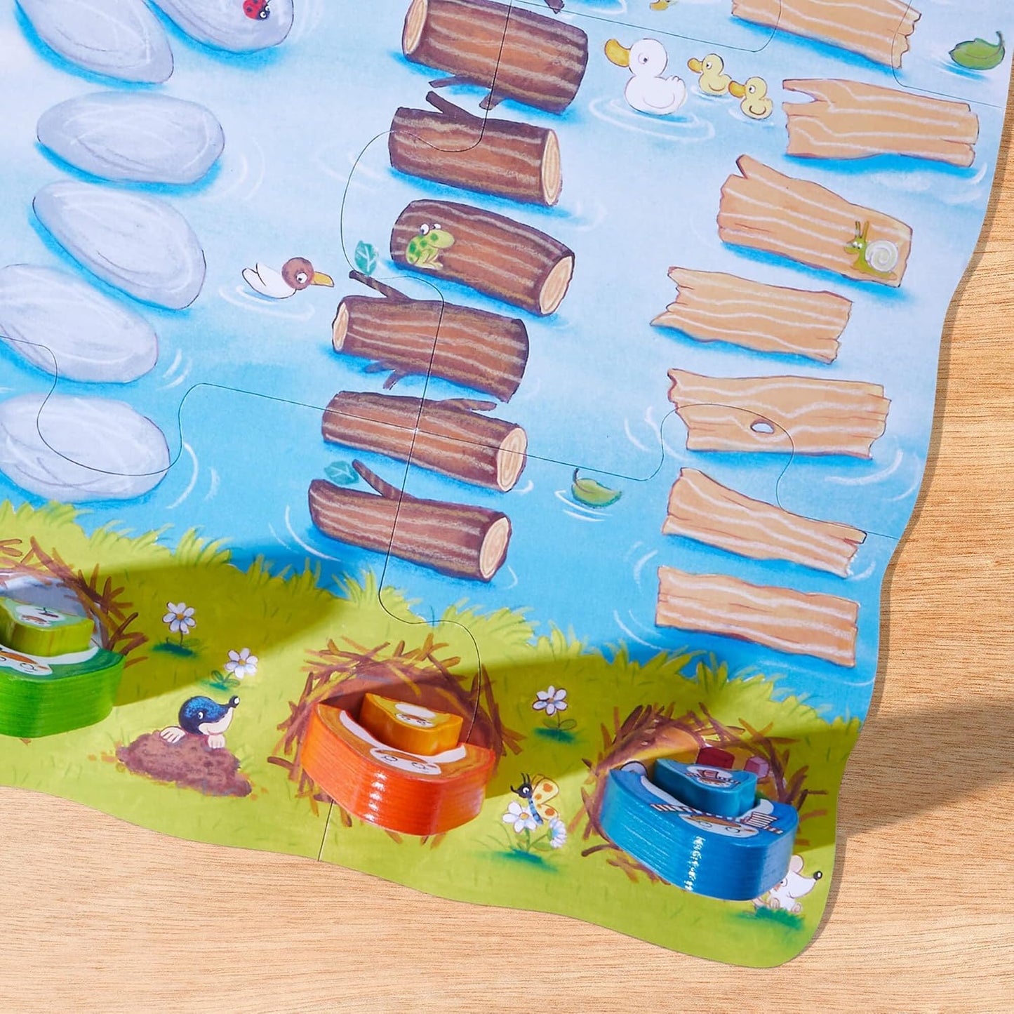 HABA My Very First Games - First Orchard Toddler Game - My First Orchard Game, Cooperative Toddler Board Games for 2 Year Olds - Made in Germany