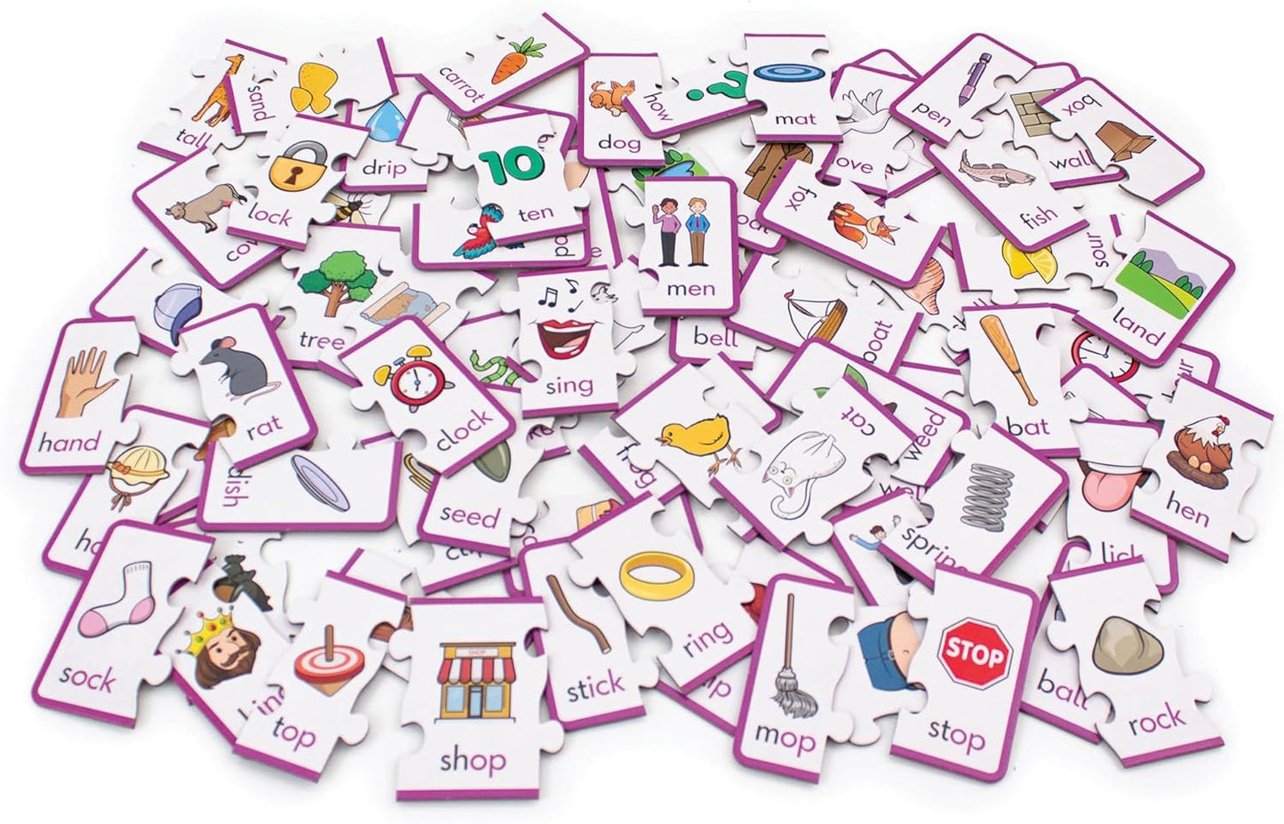 Junior Learning JL656 Rhyming Puzzles, Multi