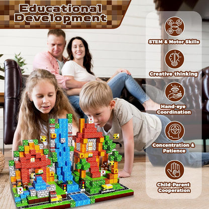 Magneverse 150 PCS Magnetic Blocks - Building Block for Kids Ages 4-8, Magnet Blocks Cubes for Boys Girls, STEM Educational Stacking Magnet Toy for 3 4 5 6 7 8 9 10 11 12 Birthday Gifts