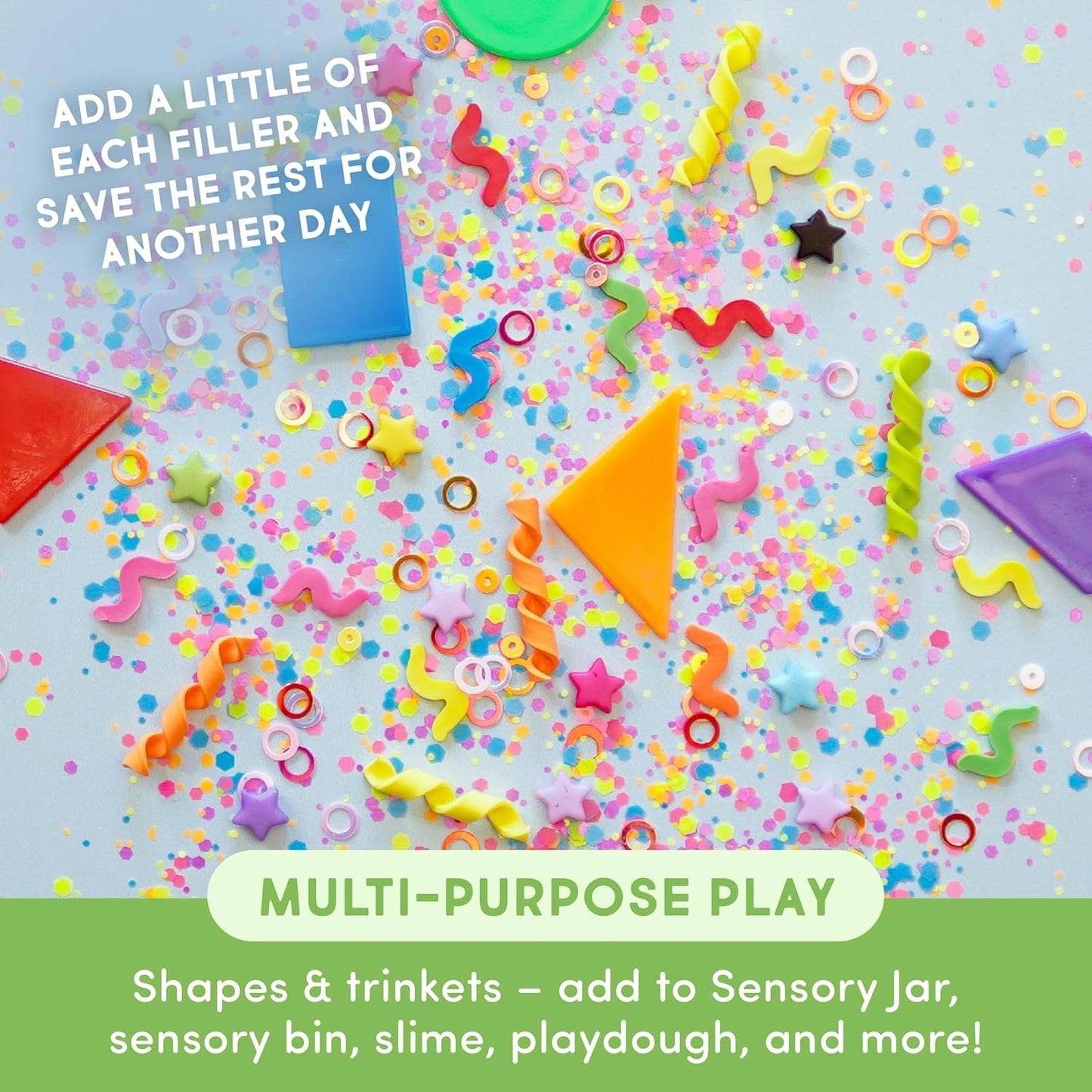 Glo Pals Play Pack Bundle with Sensory Play Jar, Water-Activated Light-Up Cubes, and Fun Fillers - Sensory Toys for Toddlers - Sensory Toy Kit with Light Up Cubes for Bathtub - Abby Cadabby