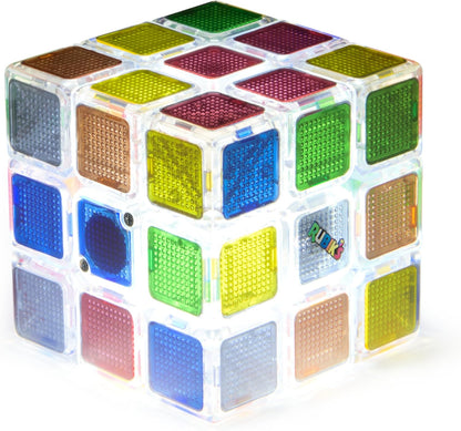 Rubik’s Cube, Pulse Cube, Light-Up Brain Teaser Puzzle for Speed Cubers, Solve the Puzzle Before the Lights Turn Off, Problem-Solving Brain Teaser & Fidget Toy for Adults, Teens, Kids Ages 8 & Up