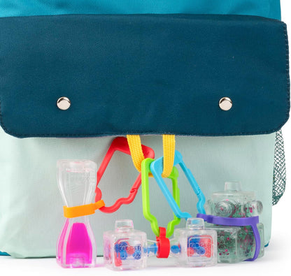 Goliath Fidget Blox 3 Pack with Backpack Clip (Amazon Exclusive) | Sound, Touch, Vision Sensory Fidget Toys | from The Makers of Jelly Blox | Safe & Reliable | Ages 5+