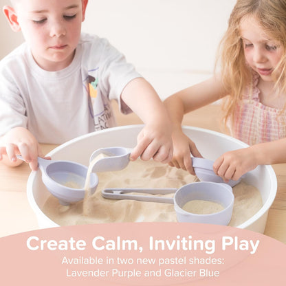 Inspire My Play Purple Sensory Bin Accessories Start Kit - Sensory Bin Toys - Messy Play Tools