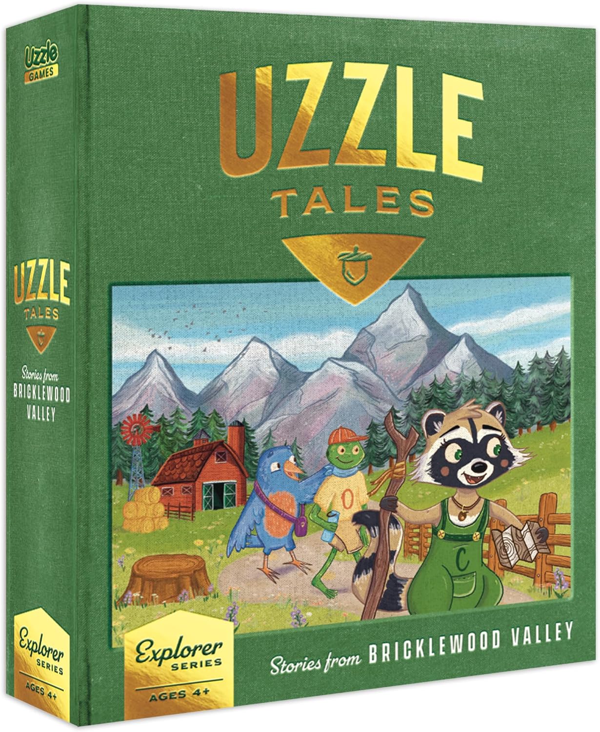 Uzzle Tales: Coral Cove – Interactive Storybook Puzzle, 2-in-1 Fun Family Story Block Game – Ages 7+ - STEM Learning Story Cards and Story Blocks for Kids