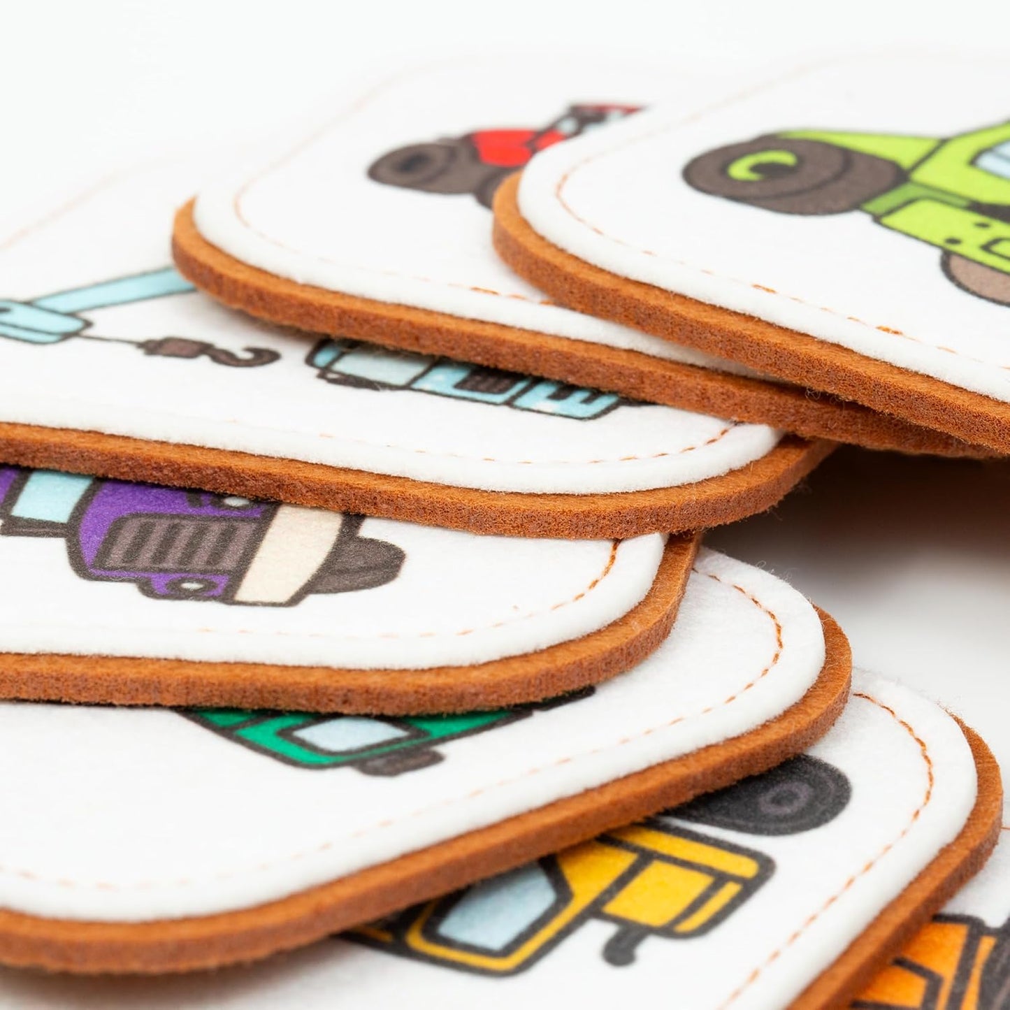 Felt Matching Game for Ages 2–4 – Soft and Safe for Ages 1+ – Montessori Memory Game – Sensory Flash Cards – Best Educational Gift for Ages 1–3 - Woodland Animal Theme