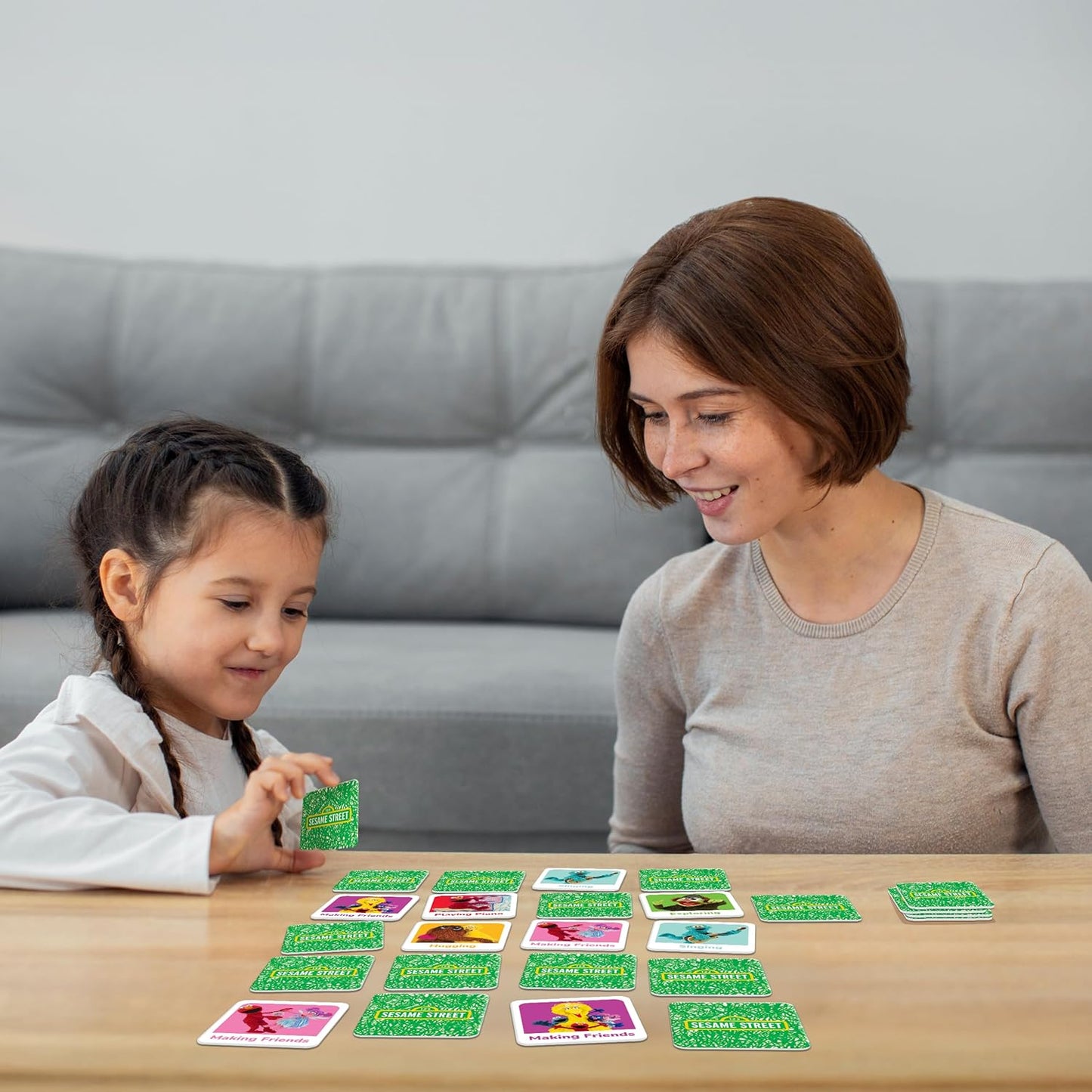 MasterPieces Officially Licensed CAT Picture Matching Card Game for Kids and Families