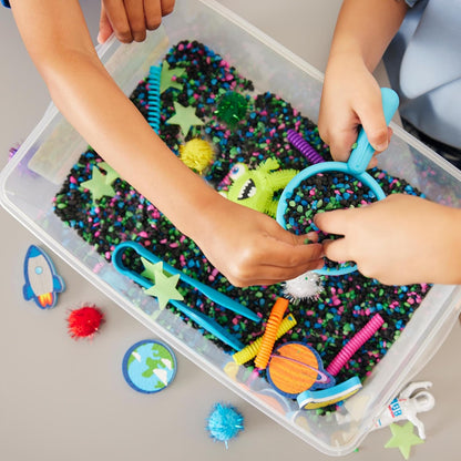 Creativity for Kids Sensory Bin: Dinosaur Dig - Toddler Sensory Toys, Sensory Bin Filler and Toddler Activities for Boys and Girls, Dinosaur Toys for Kids Ages 3-5+