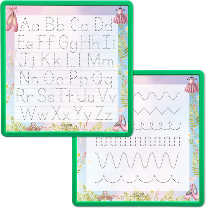 Kid's Name Tracing Board | Dry Erase Letter Tracing | Reusable Writing Practice Board | Personalized | Ballet Theme