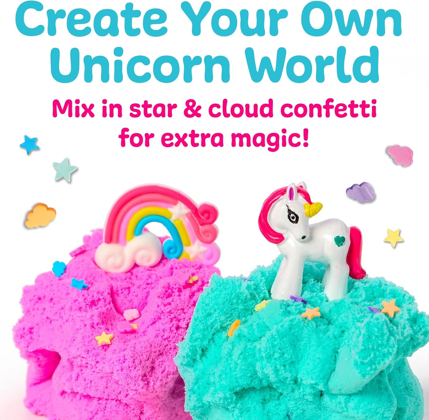 Creativity for Kids Sensory Minis Construction Kit | Cloud Clay Sensory Toy with Excavator for Kids | Spring Crafts that are Mess-Free, Screen-Free Travel Toy (Ages 3+)