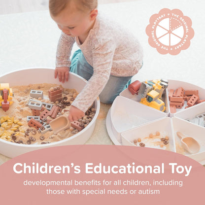 Inspire My Play Starter Bundle - Sensory Bin with Lid and Removable Storage Inserts