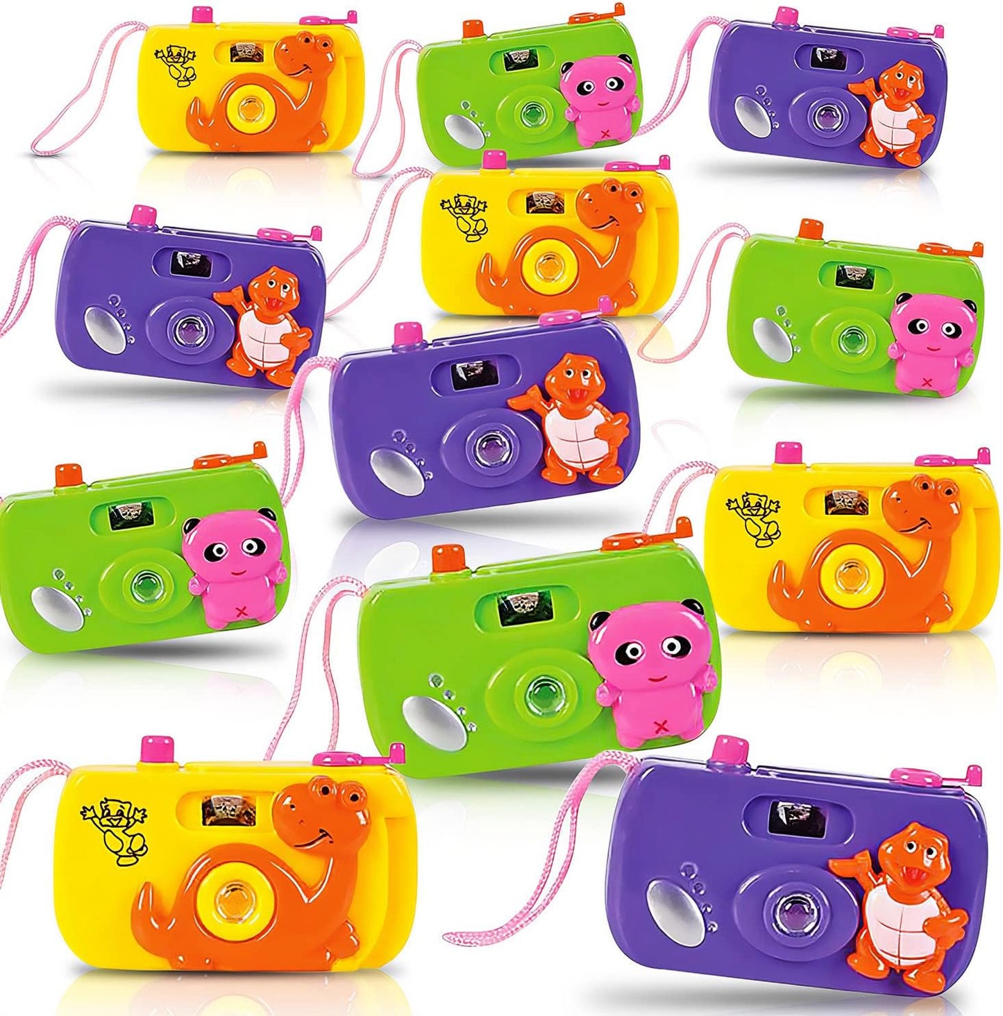 ArtCreativity 3D Viewer with 6 Reels & Kids Camera Viewfinder 12 Pack
