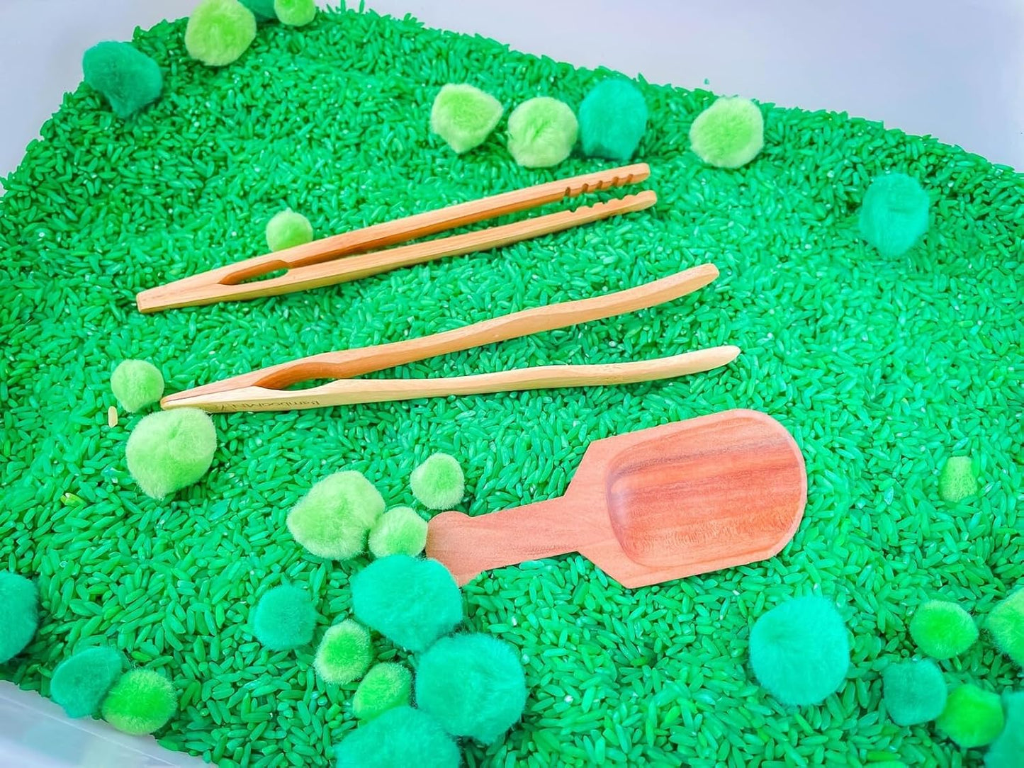 Kids Sensory Bins Montessori Sensory bin, Sensory Toys, Sensory Bins, Sensory Bin for Preschoolers (Pastel Bunny)