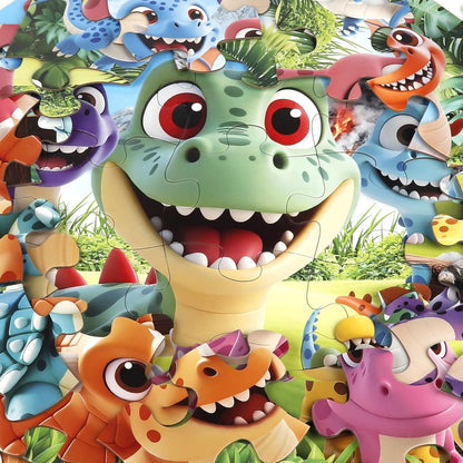 Jumbo Floor Puzzle for Kids,48 Pieces Farm Animals Puzzles for Toddlers 3-5,Large Barn Jigsaw Puzzles,Preschool Educational Animal Toys,Easter Gift for Boys & Girls Ages 4-8