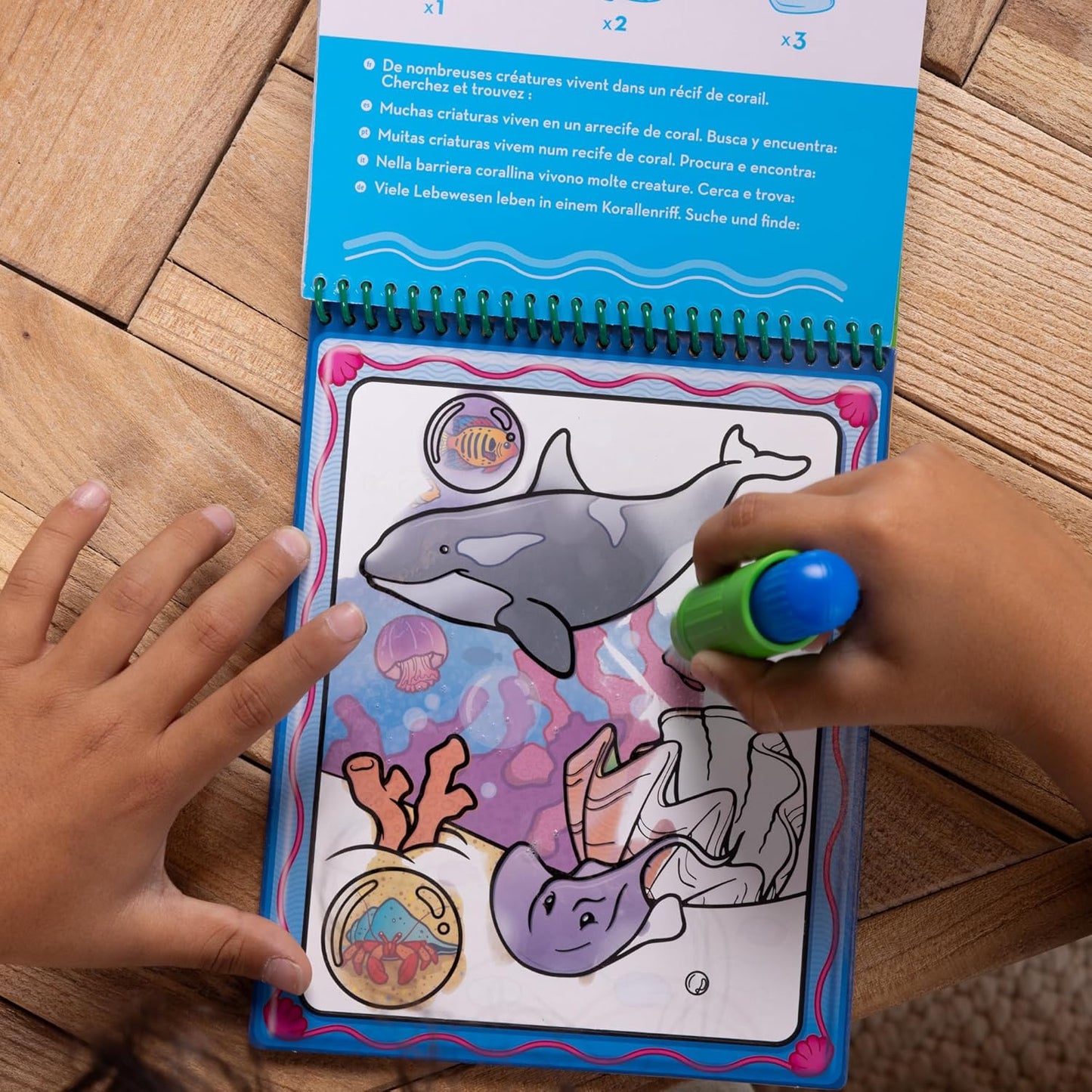 Melissa & Doug On The Go Water Wow! Mess Free Coloring Book, Reusable Water-Reveal Activity Pad, Dinosaurs, Travel Toys, Party Favors, for Toddlers & Kids Ages 3+