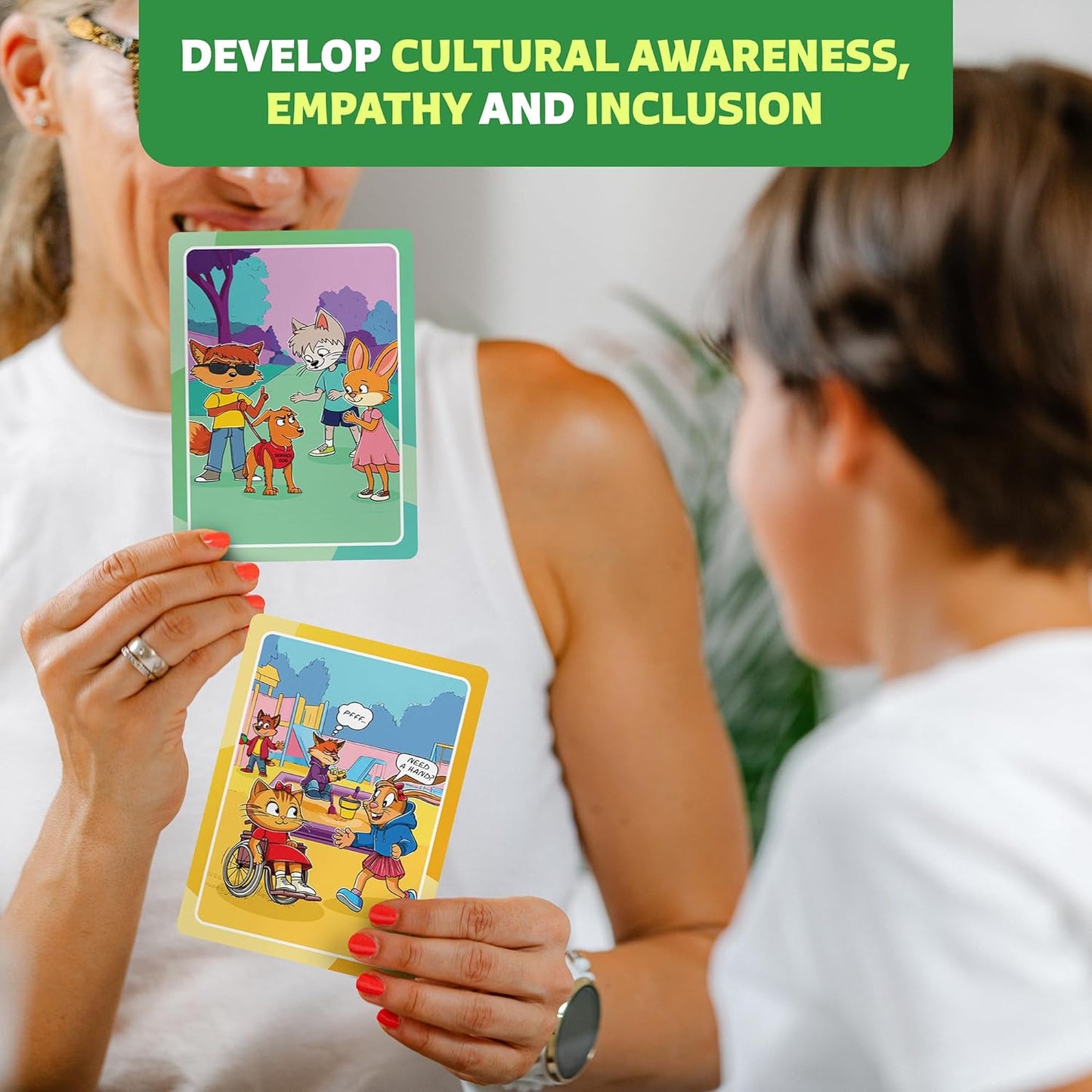 Who What Why Emergency & Safety Conversation Cards for Kids – Social Skills & Critical Thinking Game – Safety Awareness, Decision-Making & Communication Cards, Speech Therapy & SEL Tool, Ages 4+