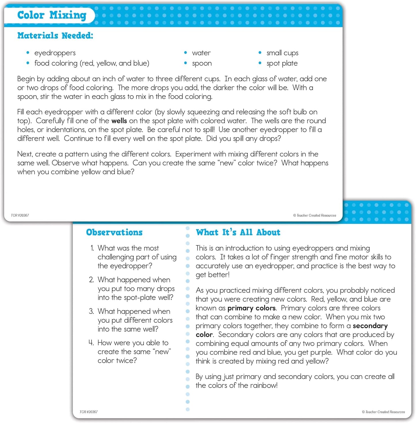 Teacher Created Resources Up-Close Science: Magnifying Glasses & Tweezers Activity Set (TCR20368)