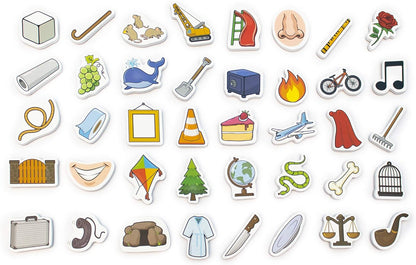 Junior Learning Magic-E Objects - Magnetic Learning Foam Objects, Multi Small