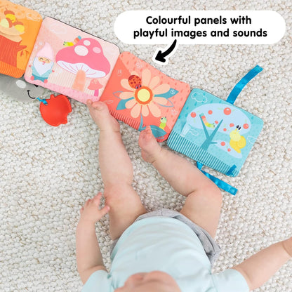 Lamaze Fun with Colors Soft Baby Book - High Contrast Baby Book with Crinkly Cloth Pages - Sensory Books for Babies Ages 6 Months and Up