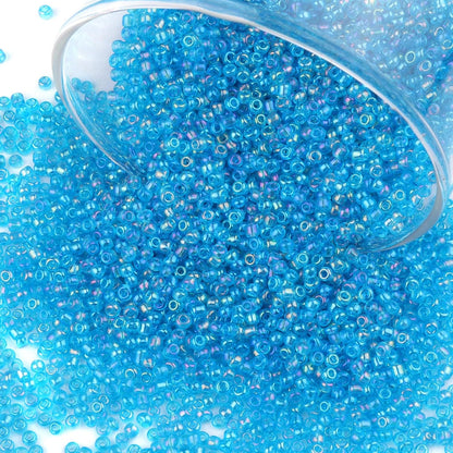 10100 Pcs Size 11/0 Glass Seed Beads, 2 mm Dark Green Small Mini Spacer Loose Pony Beads for Jewelry Making and DIY Crafts - Colors B