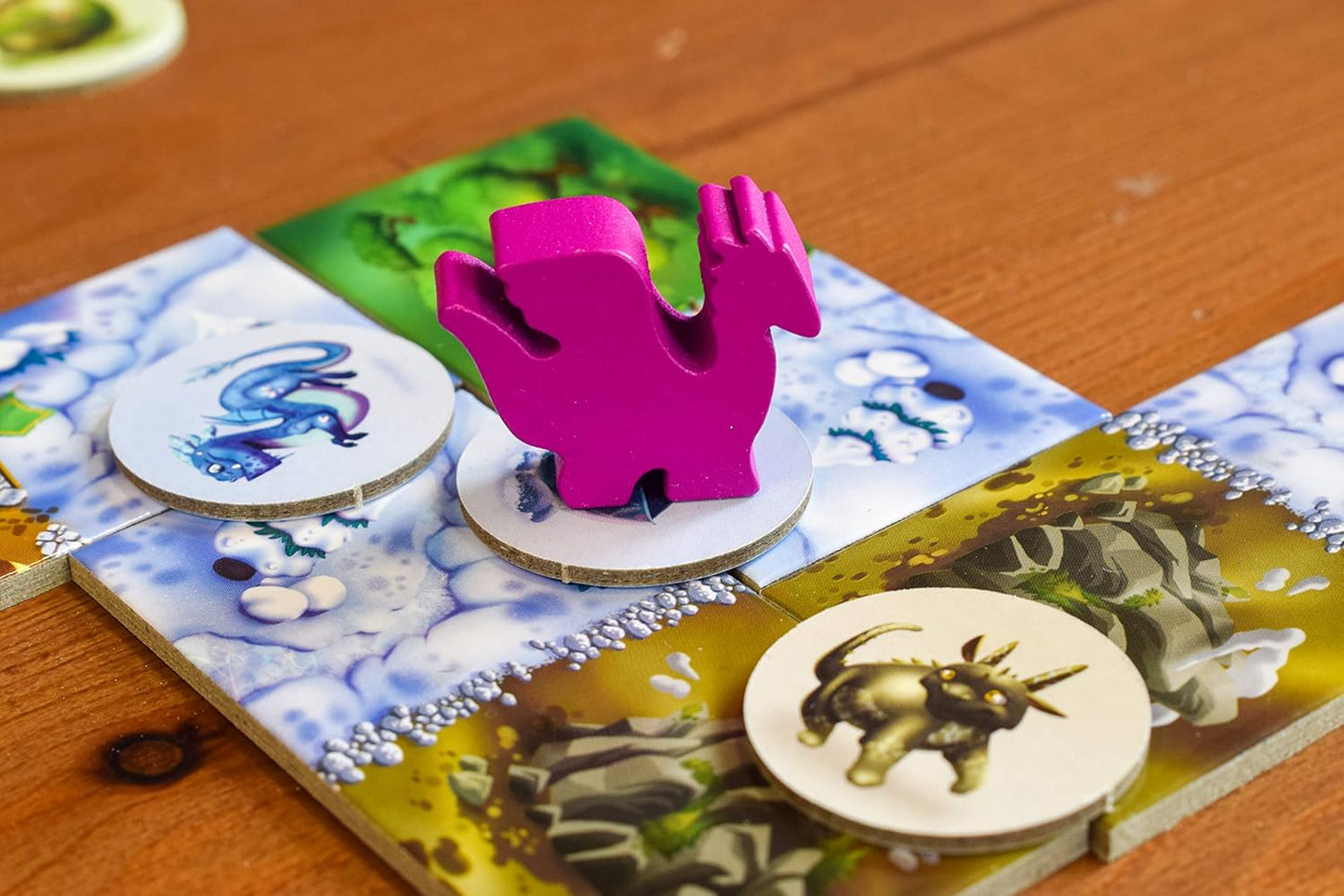 Strategy Board Game Extension for Kids, Teens and Family, Tabletop Game Nights, Ages 8 & Up, 2 to 5 Players, Kingdomino Age of Giants Expansion by Blue Orange Games