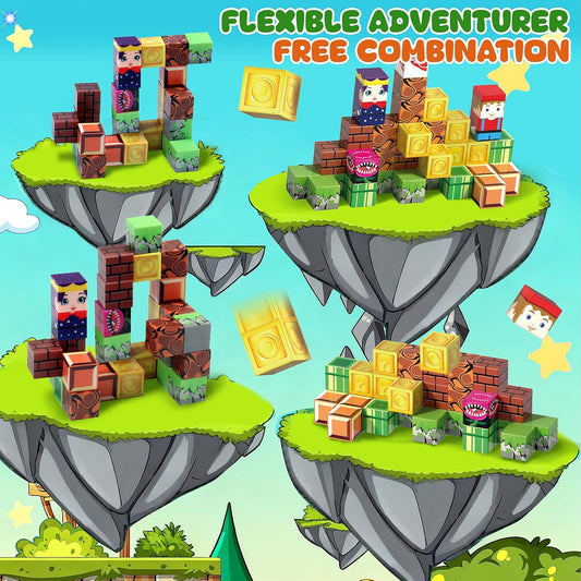 Magnetic Tiles, 70pcs Building Blocks with Storage Case, Toddler Toys Magnetic Blocks, Toys for Ages 3-5 4-8 Boys Girls,for Preschool Learning Birthday