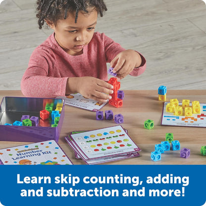 Learning Resources Skill Builders! First Grade Addition and Subtraction - Math Manipulatives, Number Recognition Skills, Classroom Must Haves, Teaching Materials, Back to School Essentials