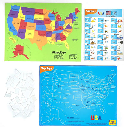 Imagimake Mapology Man's Journey to Moon | NASA Mission Apollo 11 | Rocket & Satellite Model Making Set | Space Toys for ages 8-13 | Educational Science Kits for Kids Age 8-12 | Gifts for Boys & Girls