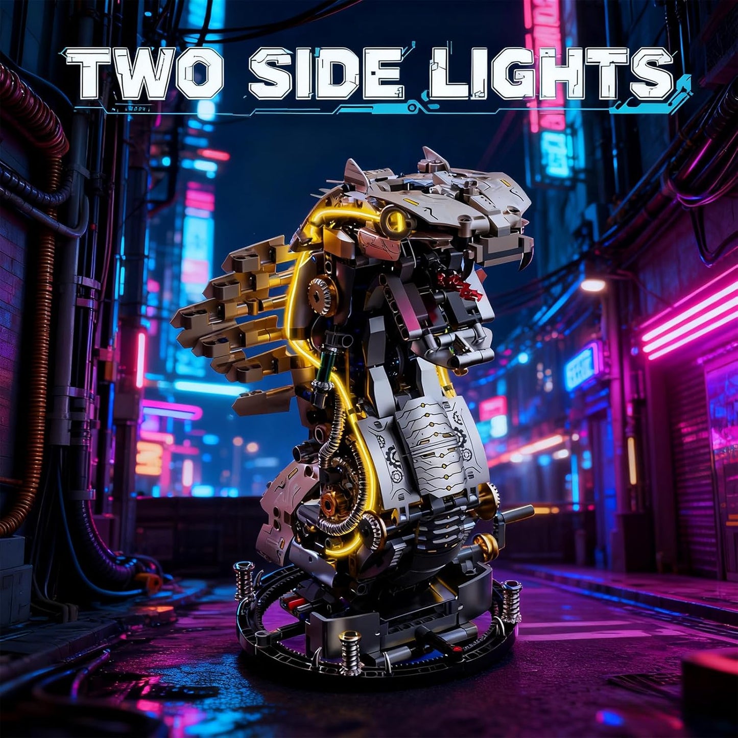 Mechanical Cobra Building Block Toy Technic Snake Robot Model Kit with Detailed Gears & Motion Design Movable Joints Engineering Construction Set for Adults Teens Collectible Display Model