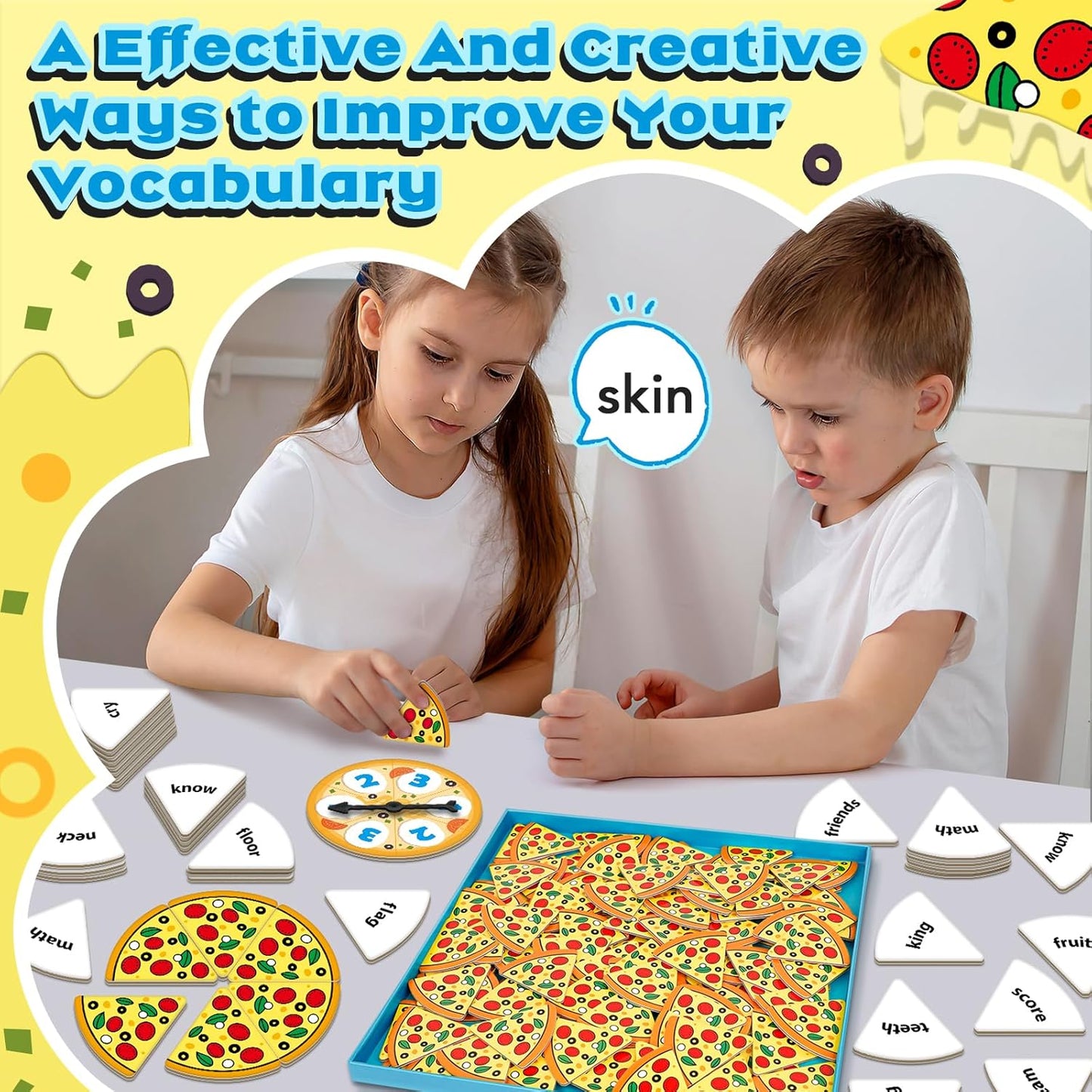 Blends & Digraphs Phonics Games for Kids, Learn to Read Phonics Flash Cards, Sight Words Word Games Spelling Reading Games, Speech Therapy Toys Kindergarten Preschool Learning Activities