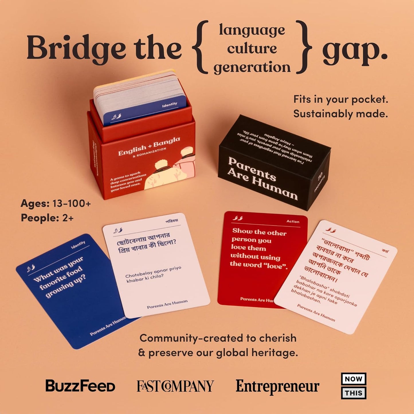 Parents Are Human, Relationship Cards, Get to Know Each Other Better, Parents, Families, Teens & Kids Relationship Building, Light & Deep Questions, 70 Questions & Activity Cards, English