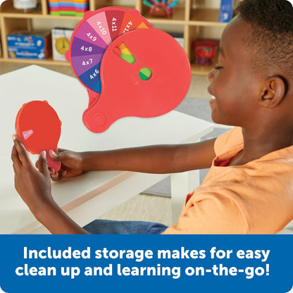 Learning Resources Skill Builders Letter Quiz Wheel, Alphabet Flash Cards, Reading Games, Sight Words Flash Cards Kindergarten, Ages 3 and Up
