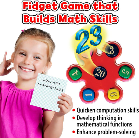 Small World Toys Multiplication Machine, Multiplication Game for Kids 3+, Kindergarten Math Learning & Education Toys, Montessori Math Manipulatives for Home School Classroom, Kids Learning Gift