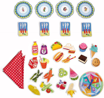 eeBoo Build a Robot Spinner Game - Award Winning Number Matching Robot Building Game, Screen-Free Fun for 2-4 Players, Kids Ages 3 and up