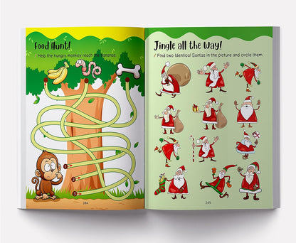 My Super Fun Preschool Activity Workbook for Children : Pattern Writing, Colors, Shapes, Numbers 1-1