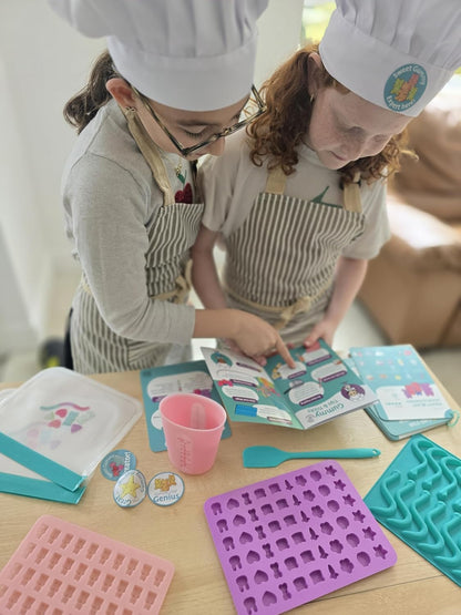 Tovla Jr. My First Food Science Kit – Edible Slime + Fun Experiments – STEM Montessori-Inspired Activity Set for Ages 5-8