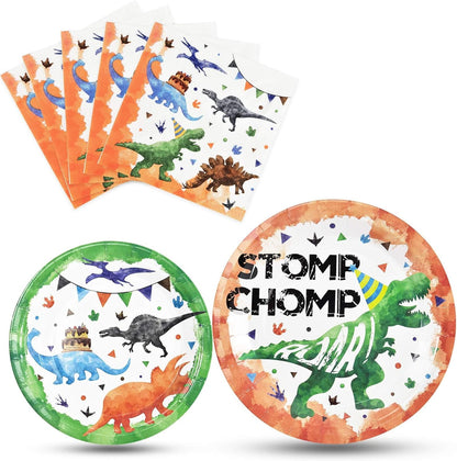 WERNNSAI Science Party Decorations - 48 Pcs Science Plates and Napkins Mad Scientist Birthday Decoration Chemistry Party Plates Set Little Scientist Labratory Favors Serves 16 Guests