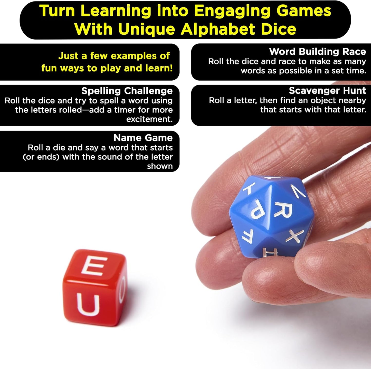 Award-Winning Phonics & Vocabulary Flash Cards (1000+ Words w/Prefixes, Suffixes & CVC) incl. Games & Visual Aids for Ages 4-8, Pre-K to 3rd Grade
