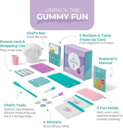 Tovla Jr. My First Food Science Kit – Edible Slime + Fun Experiments – STEM Montessori-Inspired Activity Set for Ages 5-8