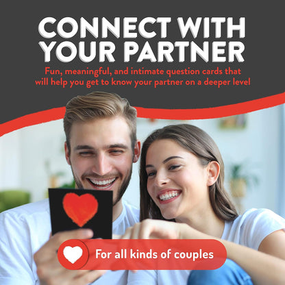 CreateFun Couple Connection Cards – 101 Engaging & Thought-Provoking Conversation Starter Cards | Gifts for Valentine’s Day, Anniversaries, Couples & Fun Games