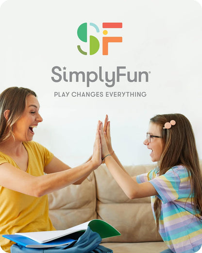 SimplyFun Arctic Riders - Educational & Fun Math Games for Kids - Practice Upper Level Addition & Subtraction Skills for Kids 7 & Up - 2 to 4 Players