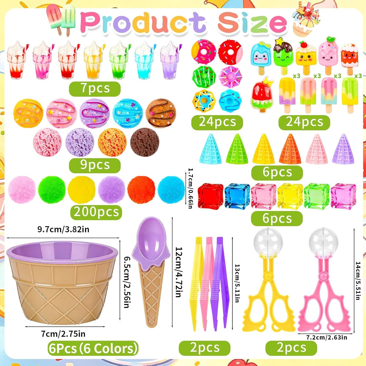 307 Pcs St. Patrick's Day Sensory Bin Filler Shamrock Fine Motor Sensory Bin Items Includes Pom Poms Irish Shamrock St. Patrick's Hat Resin Animals for Counting Sorting Training
