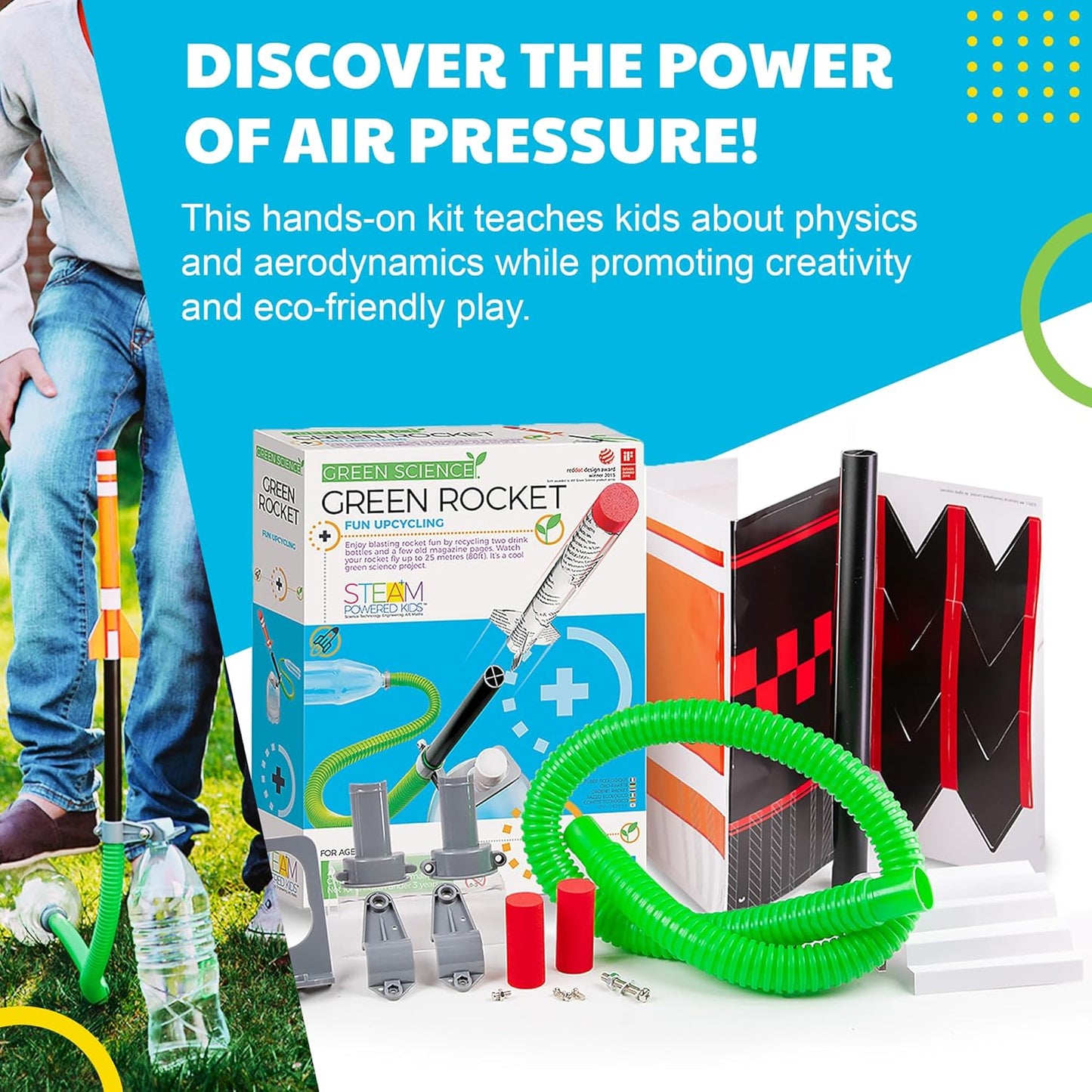 4M Green Science Rotating Solar System Kids Science Kit